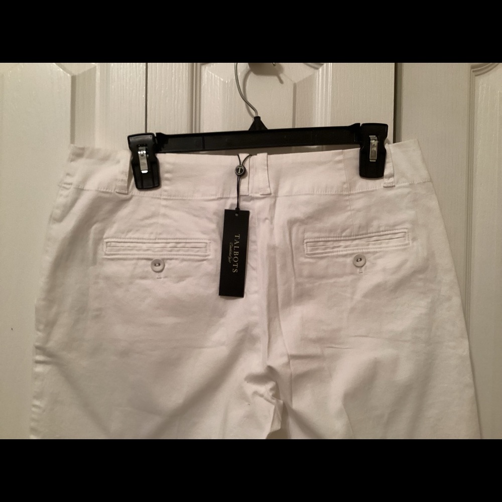 Talbots Women’s Cotton Shorts Size 8 new with tags - Picture 4 of 5